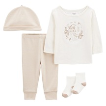 Carter's Layette Bebek 4'lü Set 1p602510 Karışık Renkli 001