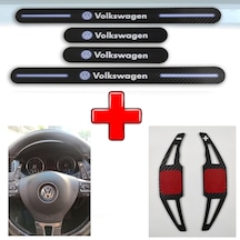 Volkswagen Grubu Carbon Kapı Eşiği + F1 Kulakçık (550922436)