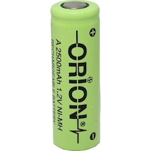 Orion 2500 mAh 1.2 V A Ni-MH Şarj Edilebilir Pil