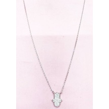 Oriental Kuyumculuk Jewellery Kadın Gümüş Fatma Eli Kolye Gümüş
