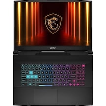 MSIKatana 17 Hx B14wgk-048xtrFr11 i9-14900HX 16 GB 1 TB RTX5070 17.3" Dos Dizüstü Bilgisayar