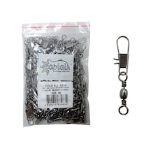 Captain 5233 Kilitli Klips 144'lü Paket Black Nikel 1