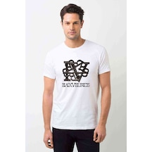 Black Veil Brides Baskılı Beyaz Erkek Tshirt