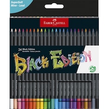 Faber Castell Black Edition 24 Lü Kutu 124-Pembe