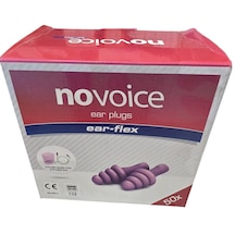 Novoıce Snr 26db Tekstil İpli Kulak Tıkacı Kutulu 50 Adet