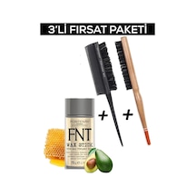 Fontenay Hair Wax Stick 75gr + Profesyonel Topuz Krepe Şiş Tarak 3043 2'li Set