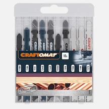 Craftomat Dekupaj Testere Bıçağı T-shank Wood And Metal
