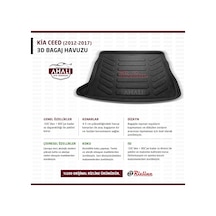 Rizline Kia Ceed Hb 2012-2017 3D Bagaj Havuzu N11.2908