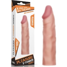 Truva Shop Lovetoy X-Tra 6 CM Dolgulu Uzatmalı Penis Kılıfı Realistik