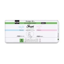4 Adet Sleepy Natural Double Soft X Large Çocuk Bezi 40'lı Diğer