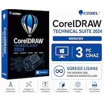 Corel Coreldraw Technical Suite 2024 Windows - 3 Pc Süresiz Dijital Kod