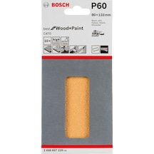Bosch Best For Ahşap Zımpara 80 X 133 Mm 60 Kum 6 Delik 260860722