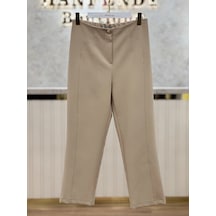 Sentez Sz-5603-b Bej Renk Milano Boru Paça Pantolon Çok Renkli