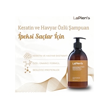 Lapien's Yıpranmış Hasarlı Saçlar İçin Havyar Özlü Yoğun Onarıcı Şampuan 500 ML