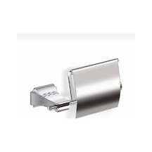 İsaoğlu Yapı Tuvalet Kağıtlık Silver Gümüş Klasik Vintage Phaselis Design Kağıtlık Gümüş