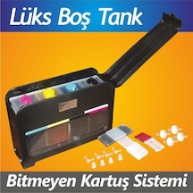 Canon Uyumlu Lüx Bitmeyen Kartuş Tankı - Boş Set