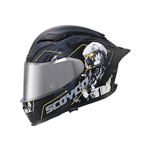 Ff871 Cyber Motosiklet Kaskı Spoiler Mod Full Face Kask Çok Renkli