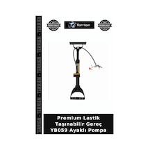 Premium Lastik Taşınabilir Gereç Yb059 Ayaklı Pompa