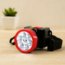 Jenerik Şarjlı 6 Led 2w Kafa Lambası - Ayarlanabilir Işık