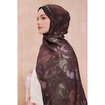 Belli Fresh Sanda Şal - 1362-18 Kızıl Kahve