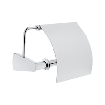 VitrA Base 800 Kapaklı Tuvalet Kağıtlığı Krom A44086