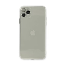 Apple İphone 11 Pro Max Kılıf Fly Lens Silikon - Şeffaf 0.2M-Çok Renkli