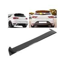 Seat Leon 2012.2018 Plastik Parlak Siyah Boyalı Spoiler