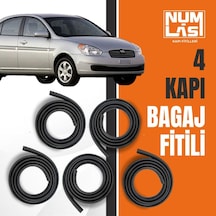Hyundai Accent 2006-2012 4 Kapı + Bagaj Fitili-a Kalite-numlas-nm6346