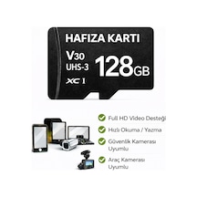 128gb V30 Hafıza Kartı Araç Ve Güvenlik Kamerası Video Kayıt Class 10 100mb/s Micro Sd Kart