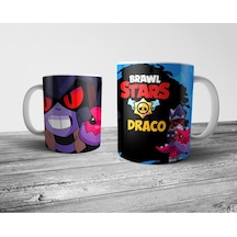 Brawl Stars Draco Dark Knight Kara Şövalye Kupa Bardak Çok Renkli