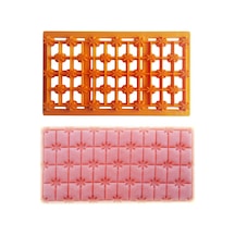 Yılbaşı Kartanesi Patchwork Şeker Hamuru Baskı Seti Dekor Kalıbı Diğer