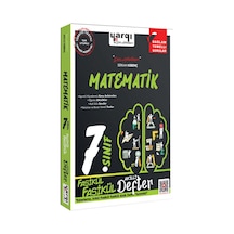 Yargı Ders Arkadaşım 7.sınıf Matematik Fasikül Fasikül Akıllı Defter