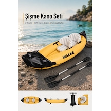 Walke Premium 2 Kişilik Pompa Kürek Dahil Şişme Kano 321 X 88 Cm 15101