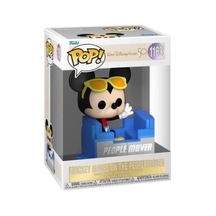 Funko Pop Mickey Mouse On The Peoplemover 1153