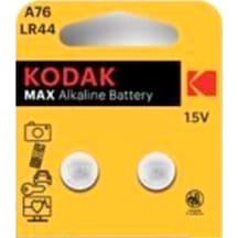 Kodak Düğme Pil A76 Lr44 2li