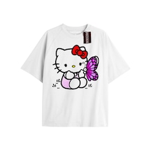 Tarzsokak Kelebek Hello Kitty Beyaz