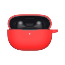 Xiaomi Redmi Buds 3 Lite İle Uyumlu Kulaklık Kılıf Darbeye Dayanıklı Silikon Yumuşak Koruyucu Toz Ve Kirden Koruyan Redmi Buds 3 Lite İle Uyumlu Kulaklık Kılıfı Kırmızı
