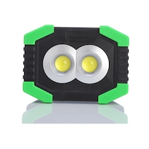 20W 400LM Taşınabilir Led Spot Işık Kamp Lambası Siyah