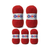 Tedar 5 Adet Festival Simli Örgü İpi Yünü Renk No:237 Najmaddin (No:1) 8.5Cm X 10.5 Cm