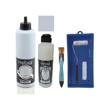 Mobilya Boyası-cadence Multisurface H-057 Arduvaz Gri 500ml Ultimate Vernik Mat 250ml Saten Rulo Set Arduvaz Gri Arduvaz Gri