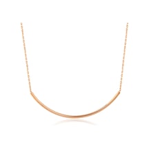 Kuyumcudukkani Zincirli"8cm Çubuklu"figürlü Kolye-37084-r Rose Gold