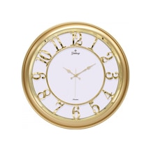 Büyük Boy Kabartma Rakamlı Dekoratif Lüks Duvar Saati