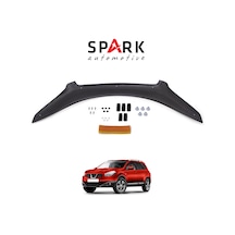 Nissan Qashqai 2010-2013 Yıl Aralığı Uyumlu Kaput Rüzgarlığı 4mm Siyah