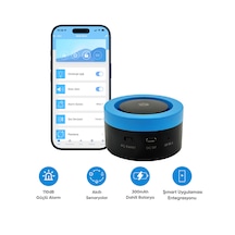 Şımart Akıllı Siren 110 Desibel Güçlü Alarm Ve Mobil Uygulama Kontrollü Siyah