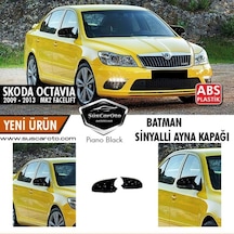 Skoda Octavia Mk2 A5 Facelift 2009-2013 Batman Yarasa Ayna Kapağı