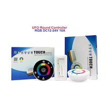 Rgb Led Dokunmatik (Touch) Rf Kumanda+Kontrol Paneli 12V-24V-18A