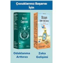 Ocean Omega 3 Portakallı Balık Yağı Şurubu 150 ML + Cogniven Likit 150 ML