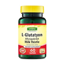 Vitapol L-Glutatyon Alfa Lipoik Asit Milk Thistle 60 Kapsül
