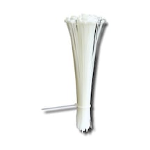 Çetsan 3.6X200 Beyaz Kablo Bağı Plastik Cırt-100 Adet
