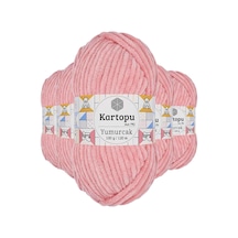 Kartopu 5 Adet Yumurcak Kadife El Örgü Ipi Pudra K777 769612395747